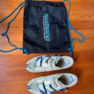 Shimano R220 cycling shoes size 44 white